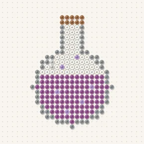 Modèle perle à repasser potion magique